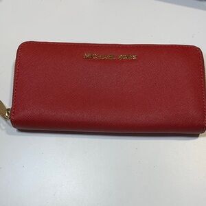 Michael Kors Red Wallet